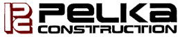 Pelka construction logo